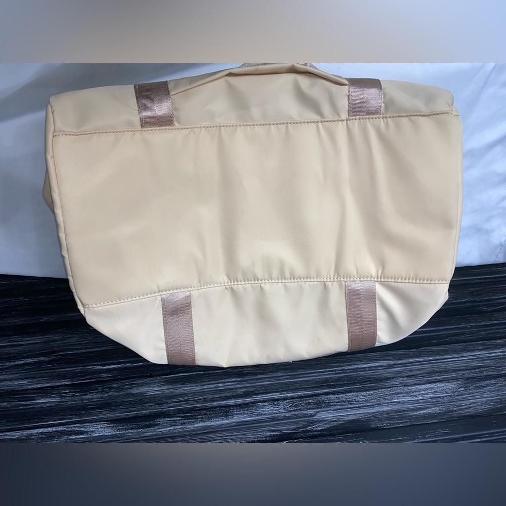 Seafew Beige Duffle Bag Travel Gym Weekender Bag Lightweight - Picture 8 of 8